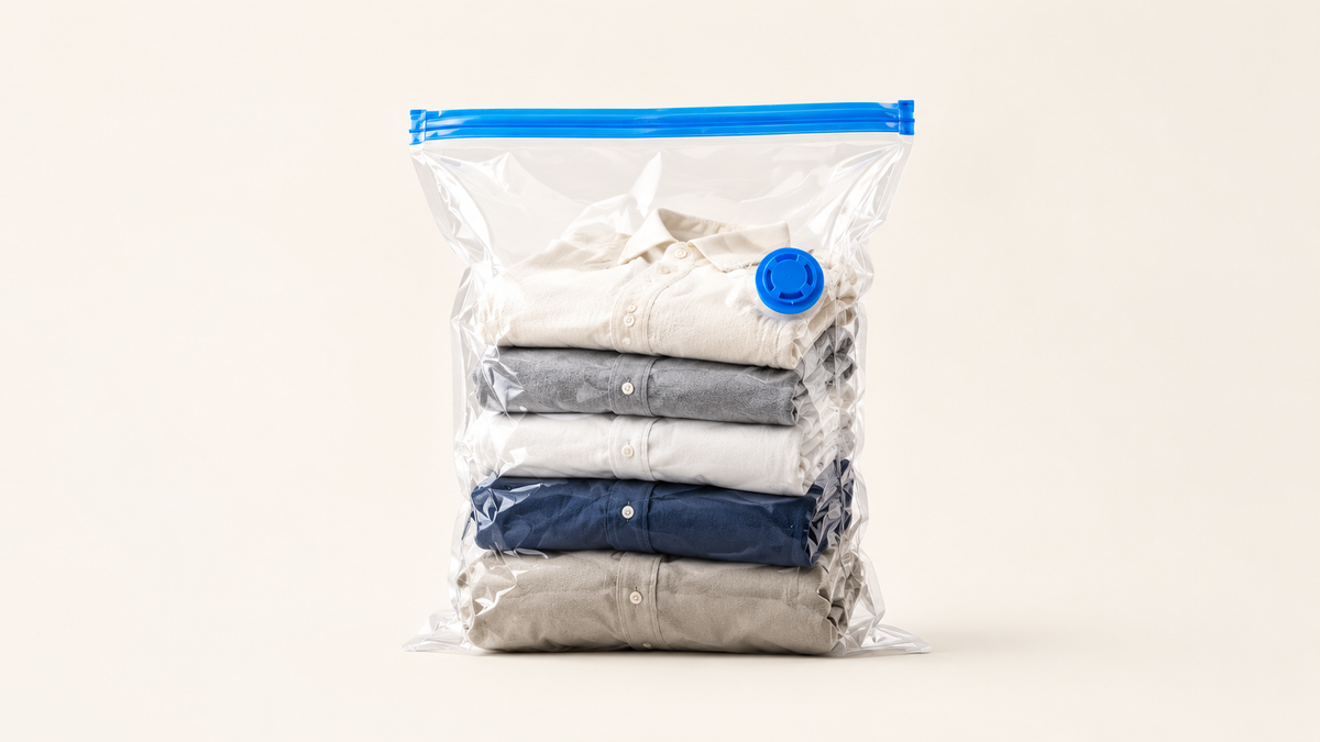 Everyday clothing and smaller items.
